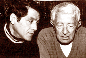 Mohamed Mrabet écrivain Marocain et Paul bowles