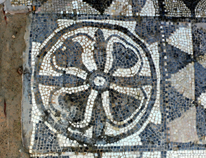 Mosaïque fabriqué a partir de zelliges