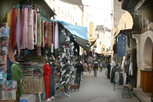 Dans le marché ou souk de la Médina de Fès