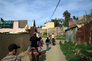 La traversée d'un village de la région de Kétama